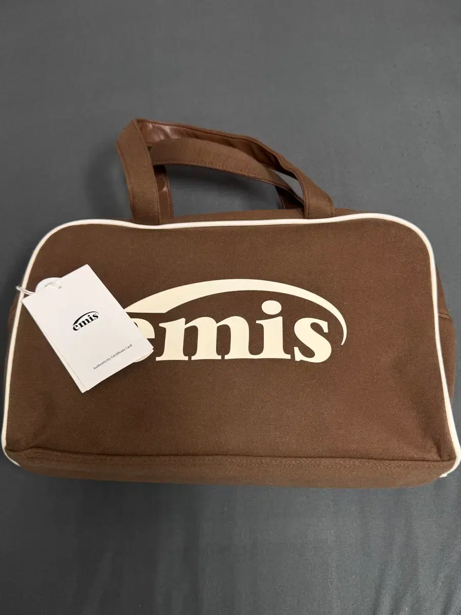 이미스 JERSEY LOGO TOTE BAG-BROWN | 브랜드 중고거래 플랫폼, 번개장터